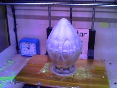 Deco Egg 3D Printer Model