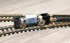 HO/OO/on30 Model Train Engine Power Bogie 3D Printer Model