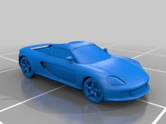 Porsche Carrera GT 3D Printer Model