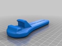 Jar Opener V2, Glasdeckelöffner V2, Einmachglas Öffner 3D Printer Model