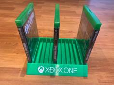 Xbox One Game Case Holder 3D Printer Model