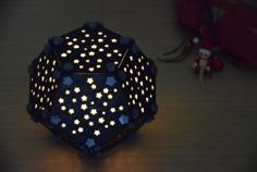 Christmas Vault (Dodecahedron Lampshade) 3D Printer Model