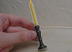 Birthday Candle Stick! 3D Printer Model