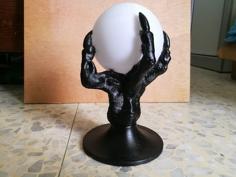 Orb In Dragon Claw 3D Printer Model