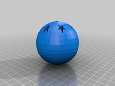 Hanging Dragon Ball #7 3D Printer Model