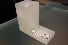 Spiral Dice Tower 3D Printer Model