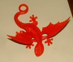 Dragon Pendant 3D Printer Model