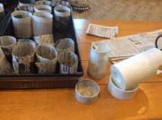 Newspaper Seed Cup Maker 3D Printer Model