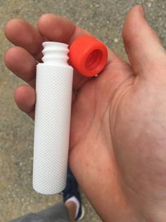 Knurled Container 3D Printer Model