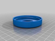 Bird Feed Peanut Butter Lid 70mm 3D Printer Model