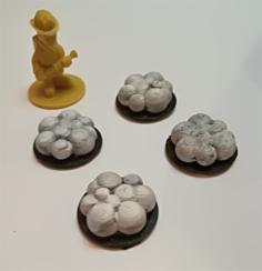 Gaming Smoke Token 3D Printer Model