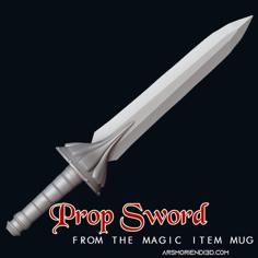 Prop Sword (from Magic Item Mug) 3D Printer Model