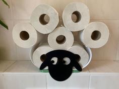 Green Grass For The Sheep Toilet Roll Holder 3D Printer Model