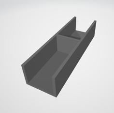 Ikea Billy Double Door Blocker 3D Printer Model