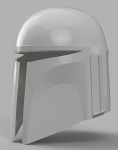 Death Watch Mandalorian Helmet Star Wars 3D Printer Model