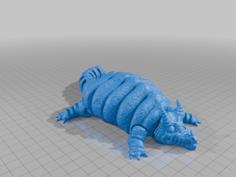 Chonky Dragon – Articulated Flexi Fidget Toy 3D Printer Model