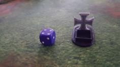 German Pin Marker For Table Top Wargaming 3D Printer Model