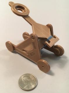 Catapult 3D Printer Model