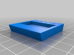 Benro Plate 3D Printer Model