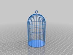 Bird Cage 3D Printer Model