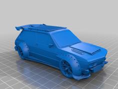 VW Brasilia 1977 Widebody 3D Printer Model