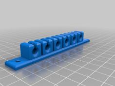 USB Cable Holder 3D Printer Model