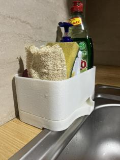 Two-piece Sink Caddy With Gullet 3D Printer Model