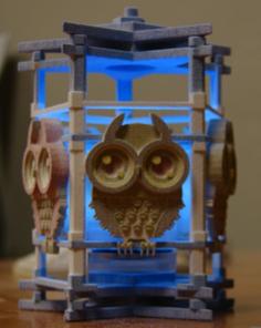 Owl Night Light 3D Printer Model