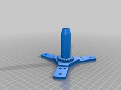 Vertical Axis Wind Turbine 3D Printer Model