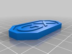 Pokemon TCG GX Counter 3D Printer Model