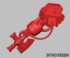 Templar Axe Arm For Garin’s Dreadnought 3D Printer Model