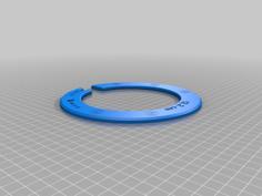 Barebow Inspection Ring 3D Printer Model