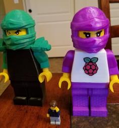 Ninjago Mask (including Shoulder Armor And Sword) 3D Printer Model