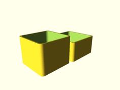 Fully Parametric Box 3D Printer Model