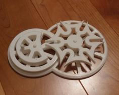 Geneva Drive 3D Printer Model