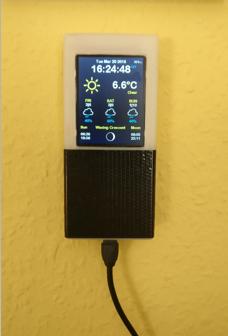 ESP8266 Weather Station With 2.2″ TFT Screen (WiFi) 3D Printer Model