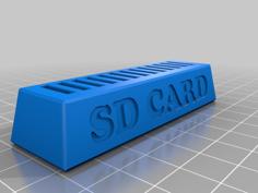 MICRO SD CARD HOLDER 3D Printer Model