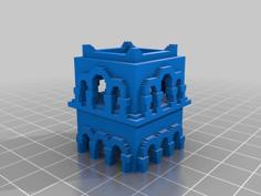 Minas Tirith Batiments Resized For Lotr Sbg 2.5 3D Printer Model