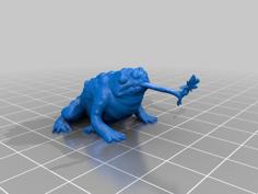 Fallout RPG – Rad Toad 3D Printer Model