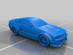 Ford Mustang Eleanor 3D Printer Model