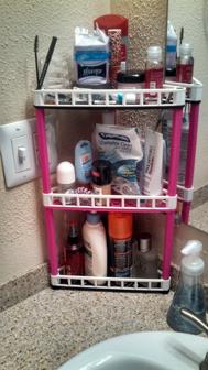 Bathroom Corner Shelf 3D Printer Model