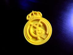 Real Madrid Team Badge 3D Printer Model