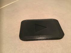 Perfect Youtube Playbutton 3D Printer Model