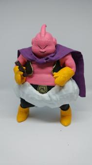 Majin Boo Fat 3D Printer Model