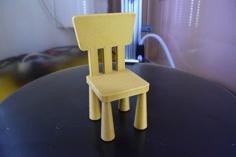 IKEA Wooden Chair – MAMMUT 3D Printer Model