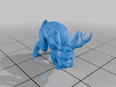 Wolpertinger 3D Printer Model