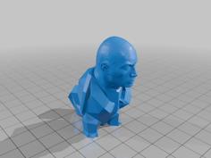 Dwayne “the Squirt” Johnson 3D Printer Model