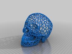 Skull – Voronoi Effect 3D Printer Model