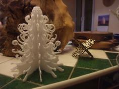 12 Branches Christmas Tree 3D Printer Model