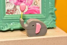 Birthday Elephant 3D Printer Model